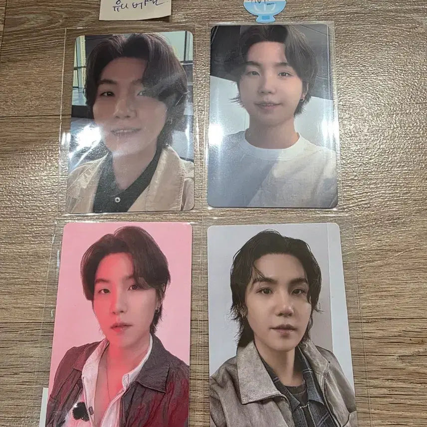 [BUNJANG] Suga Lucky Draw Photocard Bundle Set / 슈가. 특전럭드