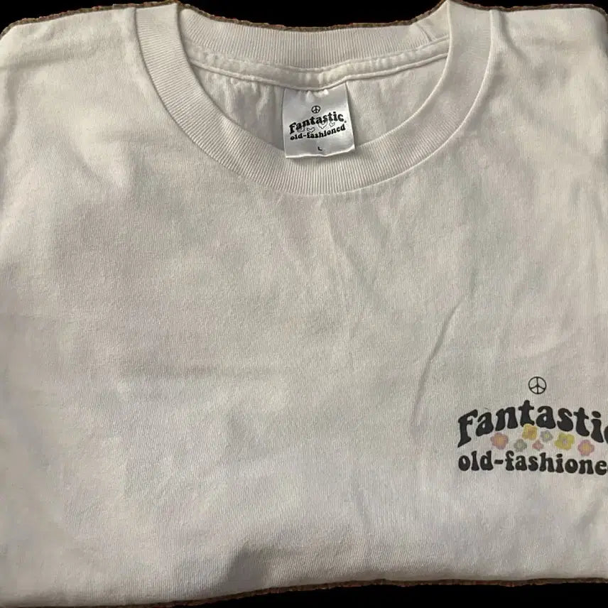 [BUNJANG] Jannabi Fantastic Old-fashioned T-shirt White L / 잔나비 판타스틱 올드패션드 반팔티 화이트 L