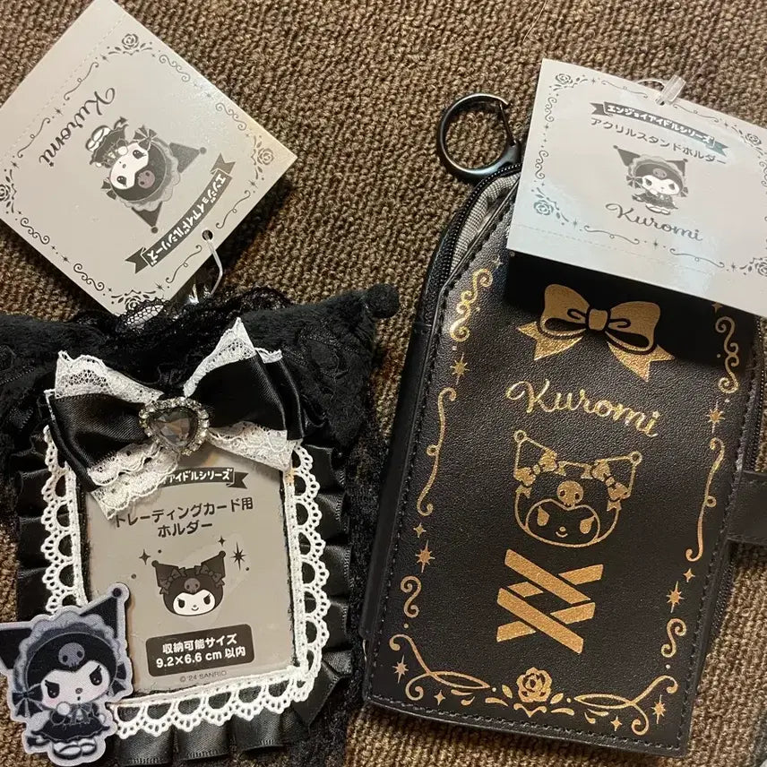 [BUNJANG] Kuromi Gothic Night Party Photocard Holder Acrylic Stand Holder / 쿠로미 고딕 나이트 파티 포카홀더 아크릴홀더