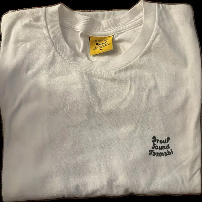 [BUNJANG] Jannabi 10th Anniversary T-Shirt White XL / 잔나비 10주년 티셔츠 화이트 XL