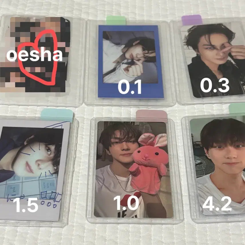 [BUNJANG] ENHYPEN Sunghoon Bundle Set Photocard / (일괄)엔하이픈 정원 포카