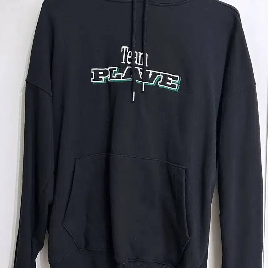 [BUNJANG] Team Plave Black Hoodie M Size / 팀 플레이브 후드 블랙 판매