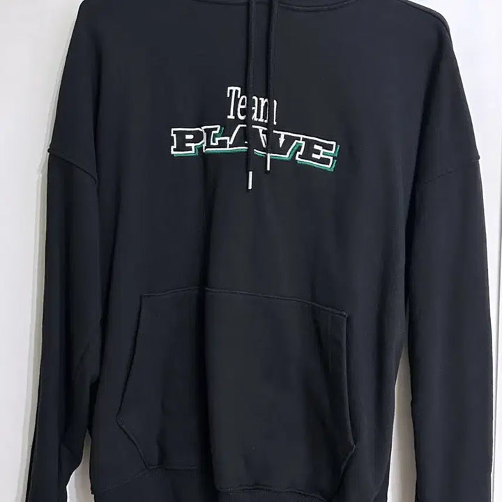 [BUNJANG] Team Plave Black Hoodie M Size / 팀 플레이브 후드 블랙 판매