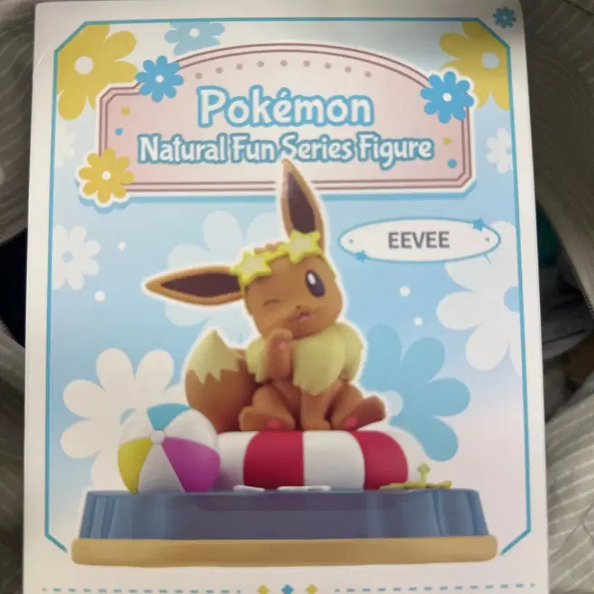 [BUNJANG] Pokemon Eevee Four Seasons Diorama Figure / 포켓몬 이브이 내추럴 펀 사계절 디오라마 피규어