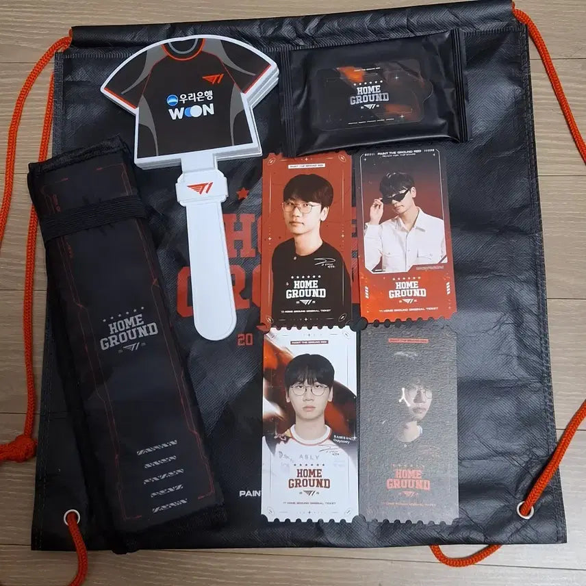 [BUNJANG] T1 Doran 2026 Home Ground Cheering Kit + Original Ticket Bundle Set / 2026 T1티원 홈그라운드 응원도구 + 도란 오리지널 티켓 세트