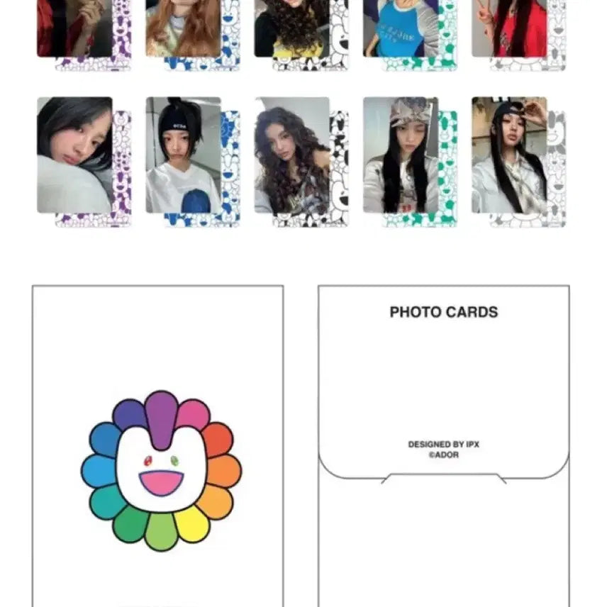 [BUNJANG] NewJeans Supernatural x Murakami Photocard 2-Set (Sealed) / 뉴진스 슈퍼내추럴 X 무라카미 포토카드 2개세트 (미개봉)