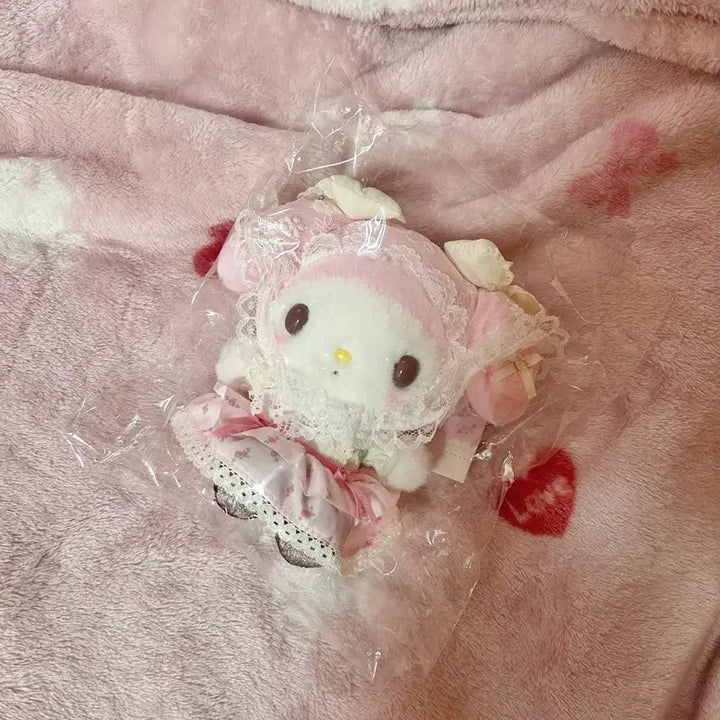 [BUNJANG] Sanrio Forest Lace My Melody Mascot Doll / 산리오 포레스트 레이스 마이멜로디 마스코트 인형
