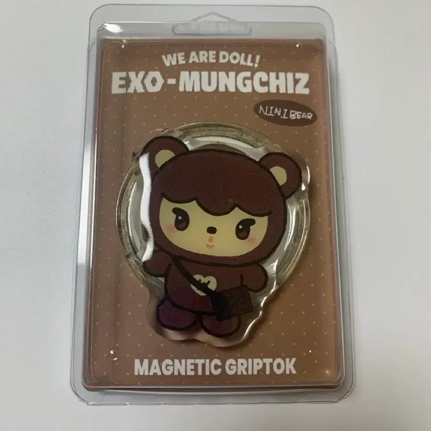 [BUNJANG] EXO Kai Ninibear GripTok / EXO 뭉치즈 니니베어 그립톡 카이