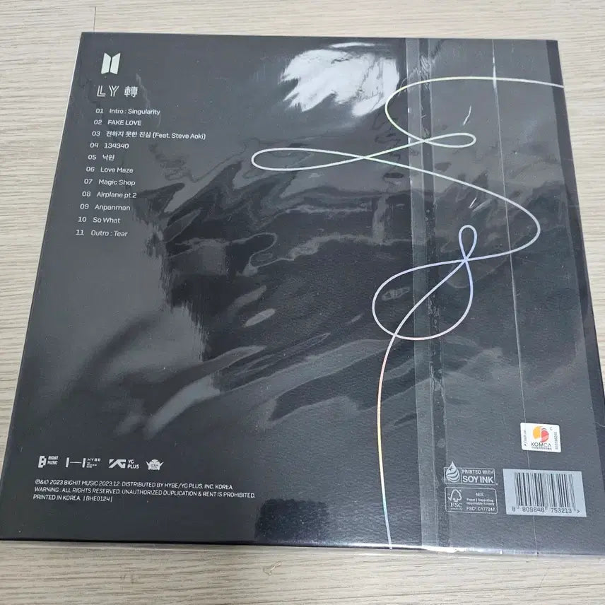 [BUNJANG] BTS LOVE YOURSELF TEAR Vinyl / BTS LOVE YOURSELF TEAR  바이닐