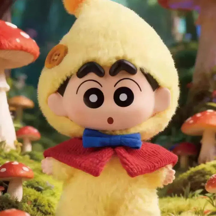 [BUNJANG] Crayon Shin-chan "Snow White Series" Plush Keychain / 짱구는 못말려 애플고어웨이 백설공주 시리즈 짱구 인형키링