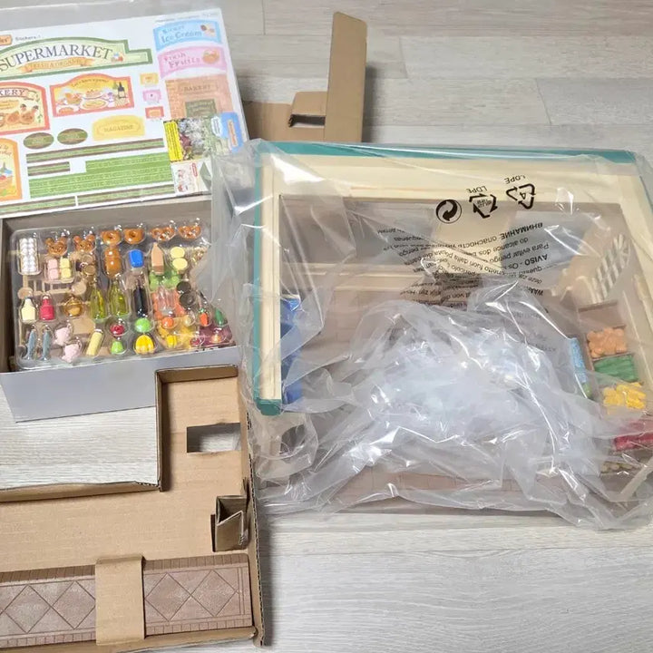 [BUNJANG] Sylvanian Families 2887 Supermarket (Unassembled, Opened) / 미조립 올드 실바니안 2887 슈퍼마켓 단순 개봉품