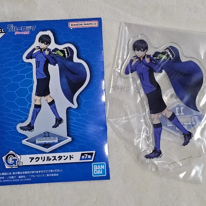 [BUNJANG] Blue Lock Ichiban Kuji G Prize Yoichi Isagi Acrylic Stand / 블루록 이치방쿠지 G상 이사기 아크릴 스탠드 판매