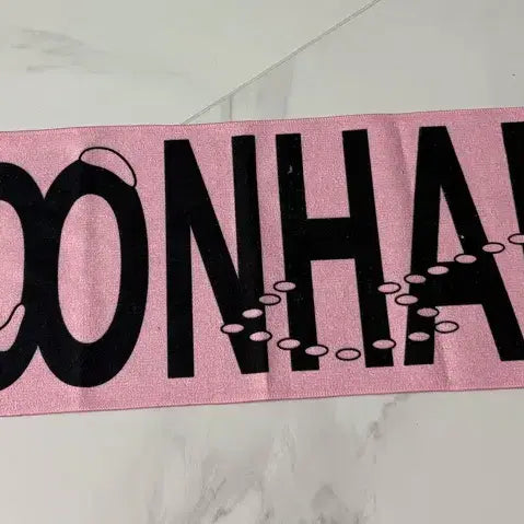 [BUNJANG] WOONHAK 06 Slogan Towel / 운학 슬로건