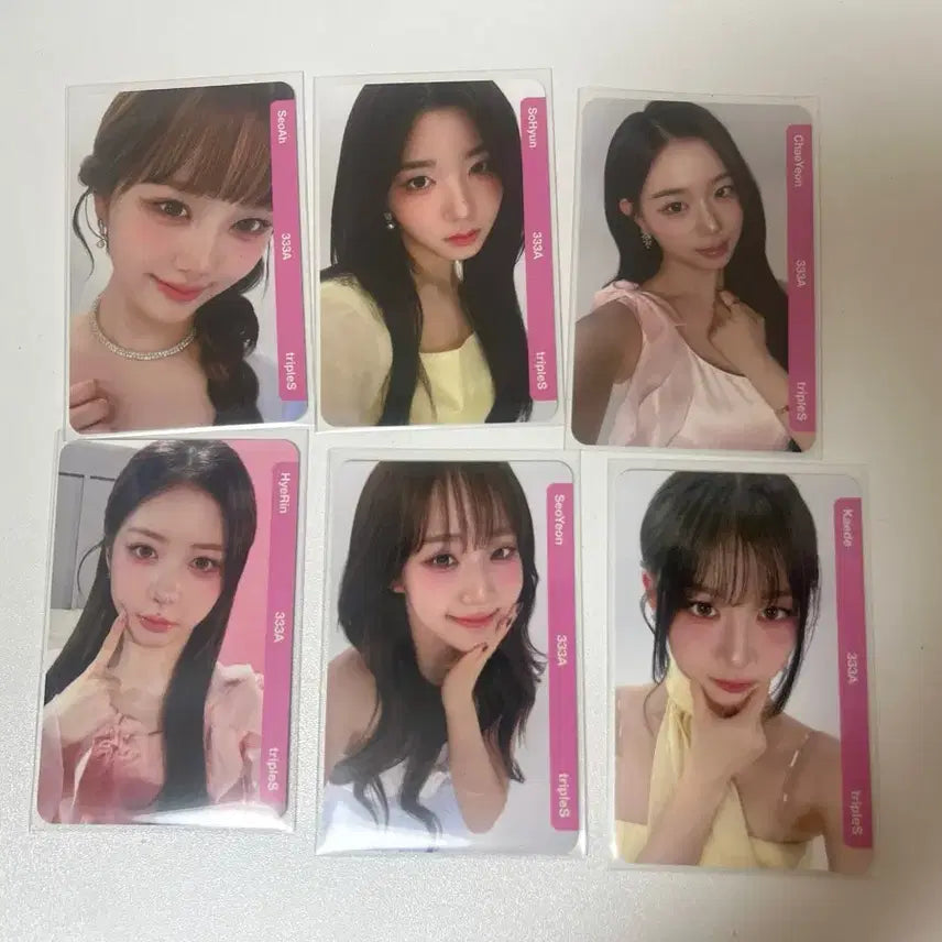 [BUNJANG] TripleS Seoul Concert VIP Farewell Object Photocard Set / (급처!!) 트리플에스 서울 콘서트 vip 배웅회 오브젝트 판매 bb333