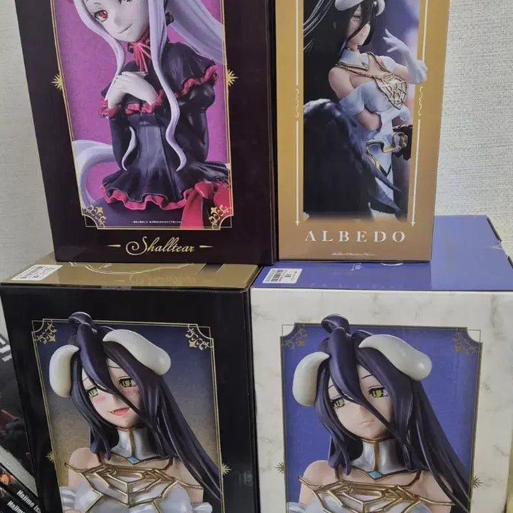 [BUNJANG] Overlord Figure Set (Ainz, Albedo, Shalltear) - Last One Ver. - Sealed Bundle / 오버로드 피규어 3종 샤르티아/알베도/라스트원 A.B.라스트원 일괄판매