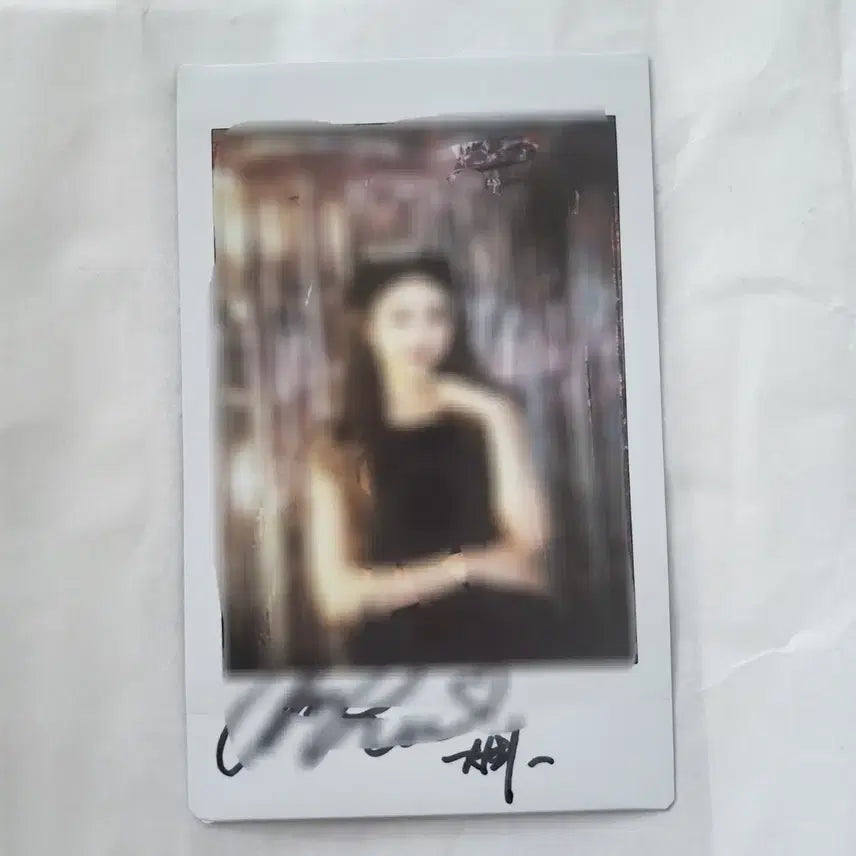 [BUNJANG] HITGS Seohee Signed Birthday Polaroid / 힛지스 HITGS 서희 seohee 생일 싸인폴라 판매