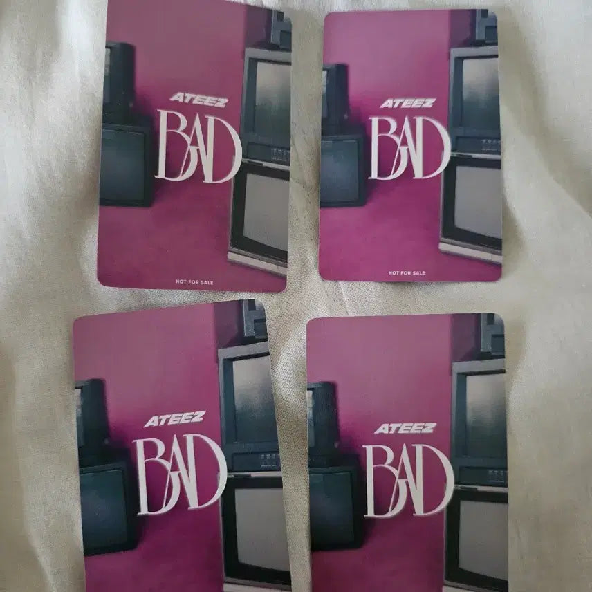 [BUNJANG] ATEEZ Photocard 4-Set Bundle / 에이티즈 포토카드 4종 세트