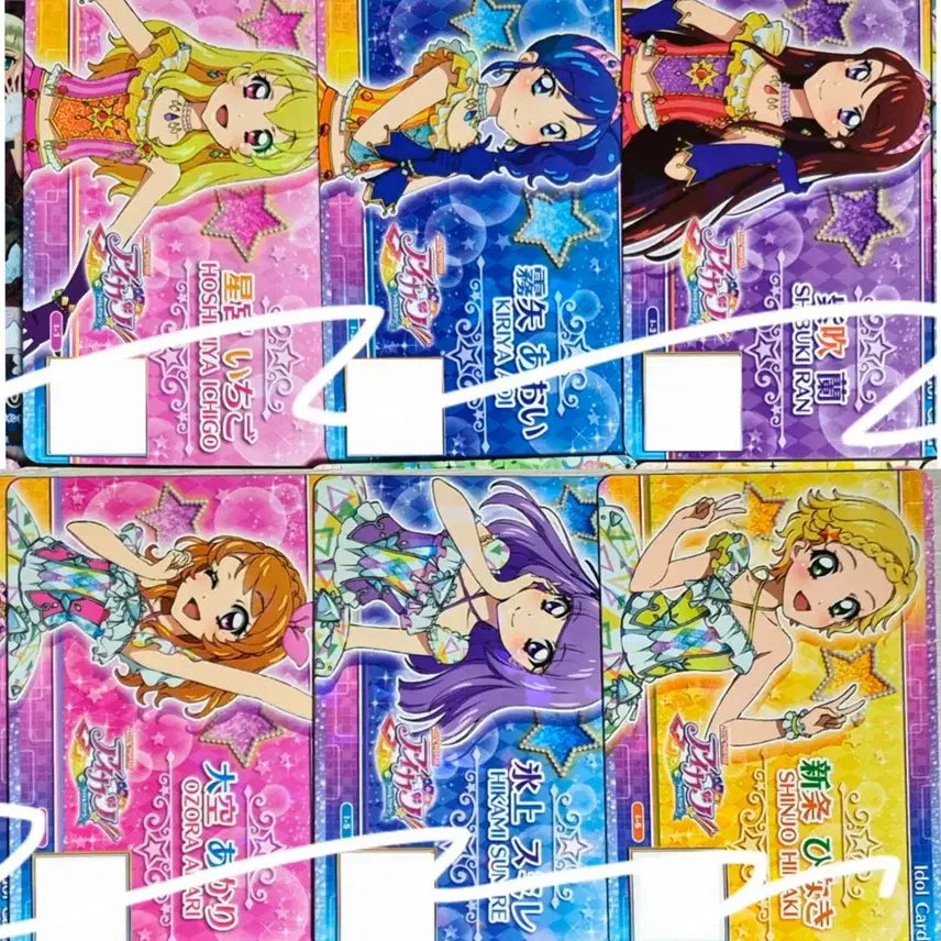[BUNJANG] Aikatsu! Unit &amp; Individual Character Cards (Soleil, Luminous) / 8월까지 유닛별) 아이카츠 격언바인더 특전 아이돌카드 솔레이유 이치고 아오이 란 루미너스 아카리 스미레 히나키 아이엠스타 라임 마린 보라 희귀 굿즈 판매 양도