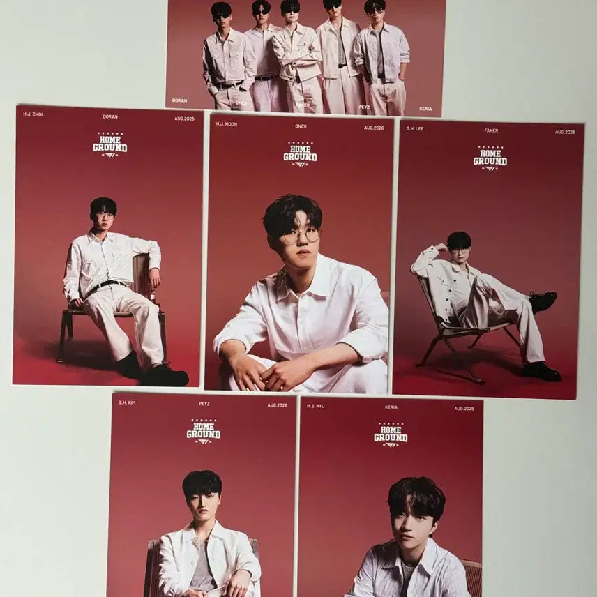 [BUNJANG] T1 Homeground Doran Ticket + Postcard Set (Day 1, 2, 3) / T1 티원 홈그라운드 도란 1,2,3일차 티켓+엽서 세트