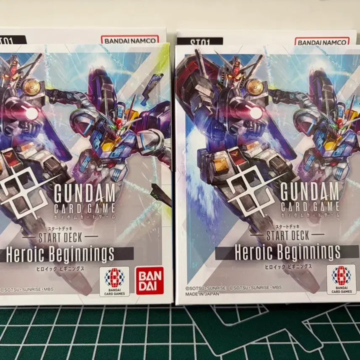 [BUNJANG] Gundam Card Game Starter Deck Heroic Beginnings ST01 (2 Boxes) / 건담 카드게임 스타트덱 Heroic Beginnings ST01 2개