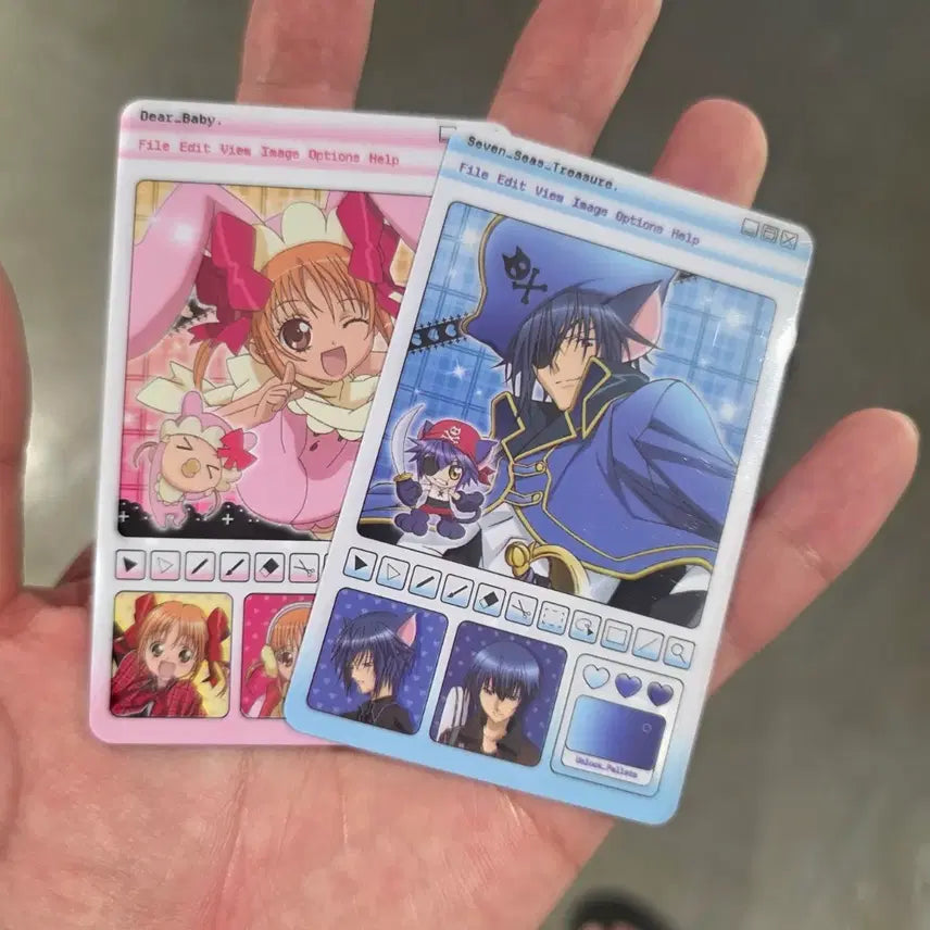[BUNJANG] Cardcaptor Sakura Cardcaptor Change! 20th Anniversary Photocard Set - Toma &amp; Yui / 캐릭캐릭체인지 캐캐체 20주년 포카 포카이브 포토 카드 토마 유이