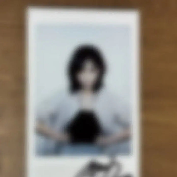 [BUNJANG] Kim Nakyoung Signed Polaroid / 트리플에스 김나경 싸폴 싸인 폴라로이드 triples nakyoung sign polaroid