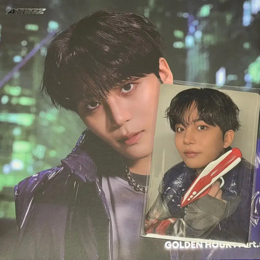 [BUNJANG] ATEEZ Jongho Golden Hour: Part.5 Digipack Album (Opened) / (포카ㅇ/단순개봉/새상품) 에이티즈 종호 골든아워5 디지팩 앨범