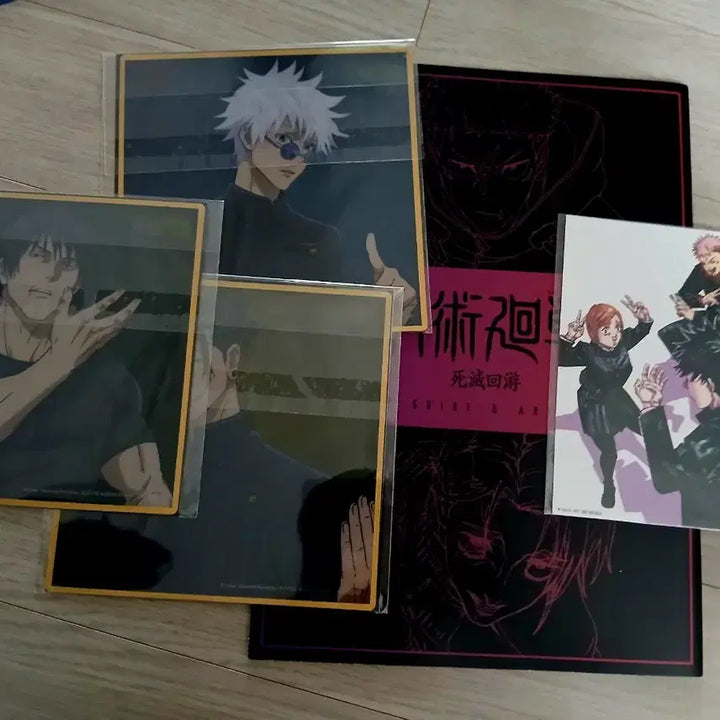 [BUNJANG] Jujutsu Kaisen Shibuya Incident &amp; Premonition Arc Exclusive Postcard &amp; Shikishi Set / (셋) 주술회전 시부야사변, 회옥옥절  특전 엽서 색지