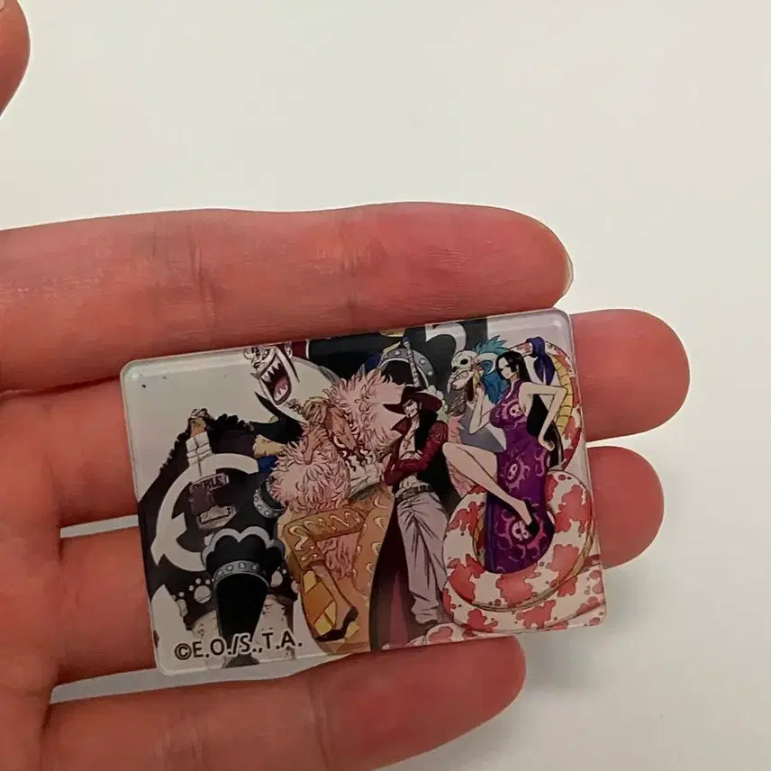[BUNJANG] One Piece Seven Warlords Random Pin Badge / 원피스 랜덤 핀뱃지 칠무해