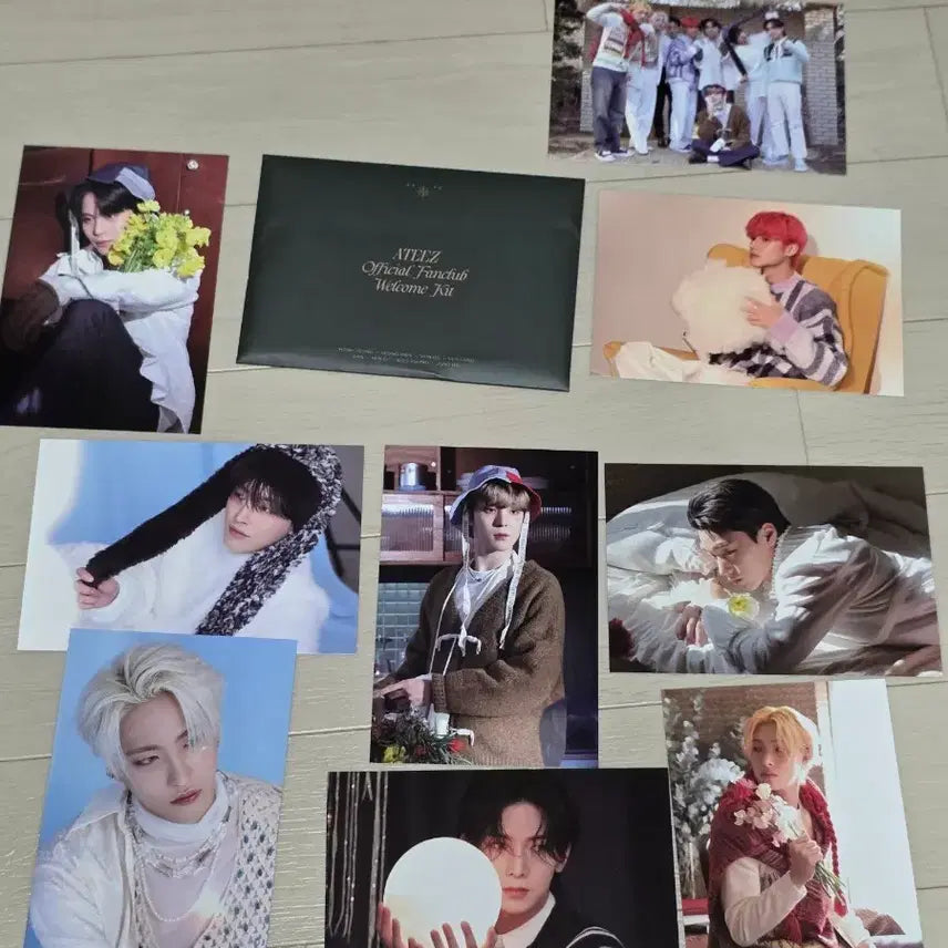[BUNJANG] ATEEZ Official Fanclub Welcome Kit Postcard Set / 에이티즈 ATEEZ 공식 팬클럽 웰컴키트 엽서세트