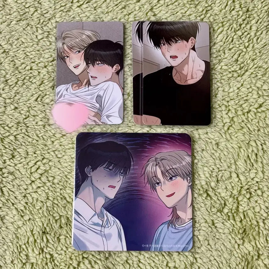 [BUNJANG] Bevon Collabo Coaster &amp; Photocard Bundle Set / 사용 후 반품불가 사반불 코스터 포카 비온 콜라보 콜카 굿즈 특전