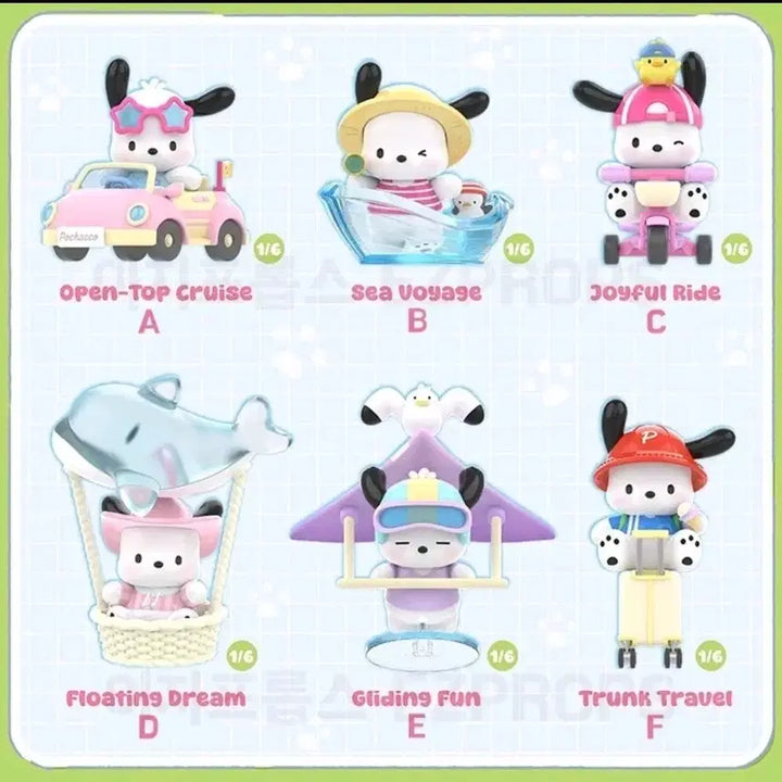 [BUNJANG] Sanrio Pochacco Travel Diary / 탑토이 산리오 포차코 트래블 다이어리 여행일기