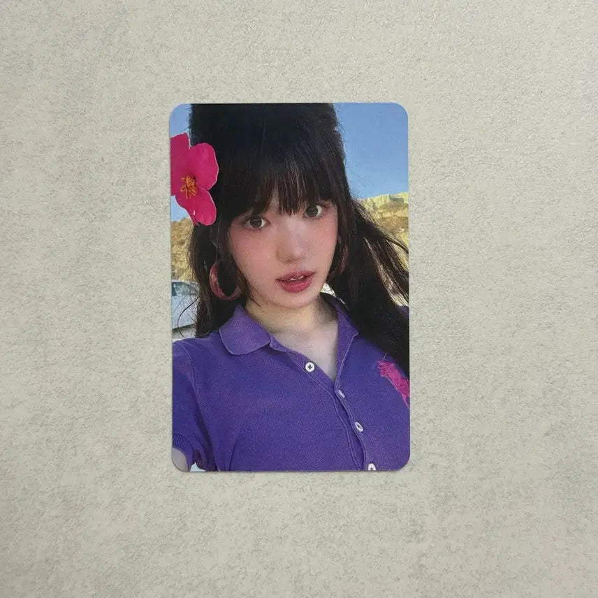 [BUNJANG] Kiki Choi Waikiki Apple Music Lucky Draw Photocard / 키키 수이 와이키키 애플뮤직 팬싸인회 미공개 셀카 포토카드