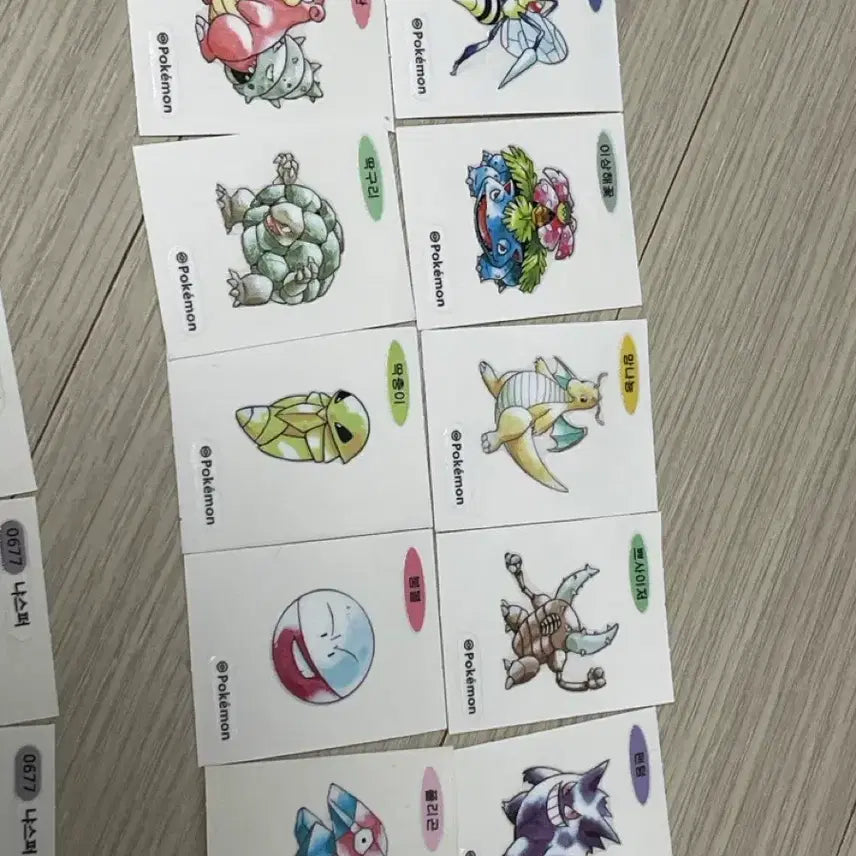 [BUNJANG] 30th Anniversary Pokémon Stickers / 30주년 포켓몬스터 띠부씰