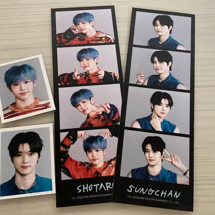 [BUNJANG] RIIZE Shotaro Sungchan Bundle Set 4-Cut Photo Set / 라이즈 쇼타로 성찬 네컷 증사 일괄