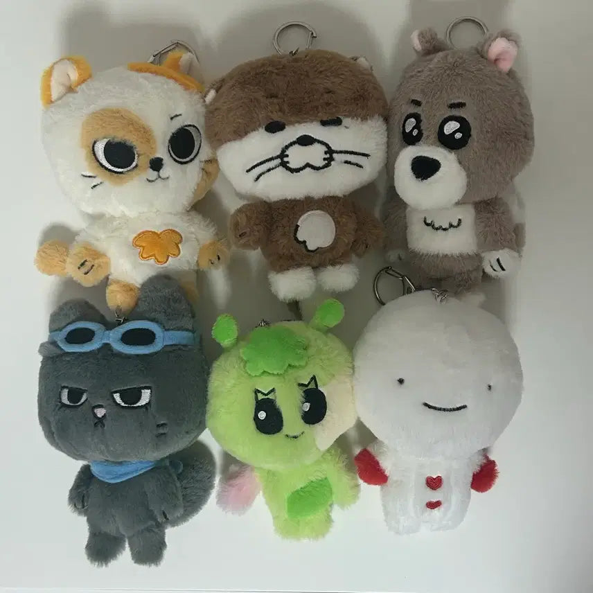 [BUNJANG] BOYNEXTDOOR 2nd Generation Doll Keyring Bundle Set / 수수료포함)일괄보이넥스트도어 인형쁘넥도 2기 키링 판매