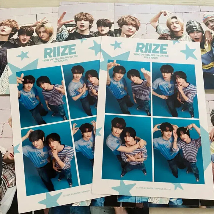 [BUNJANG] RIIZE Sungchan Wonbin 4-Cut Photo &amp; Photo Set / 라이즈 성찬 원빈 네컷 및 포토세트