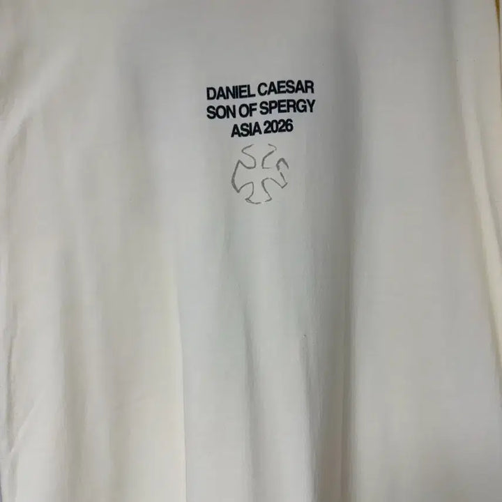 [BUNJANG] Daniel Caesar Son of a Spurgy Tour MD T-Shirt (Size L) / 다니엘 시저 md 티셔츠 L