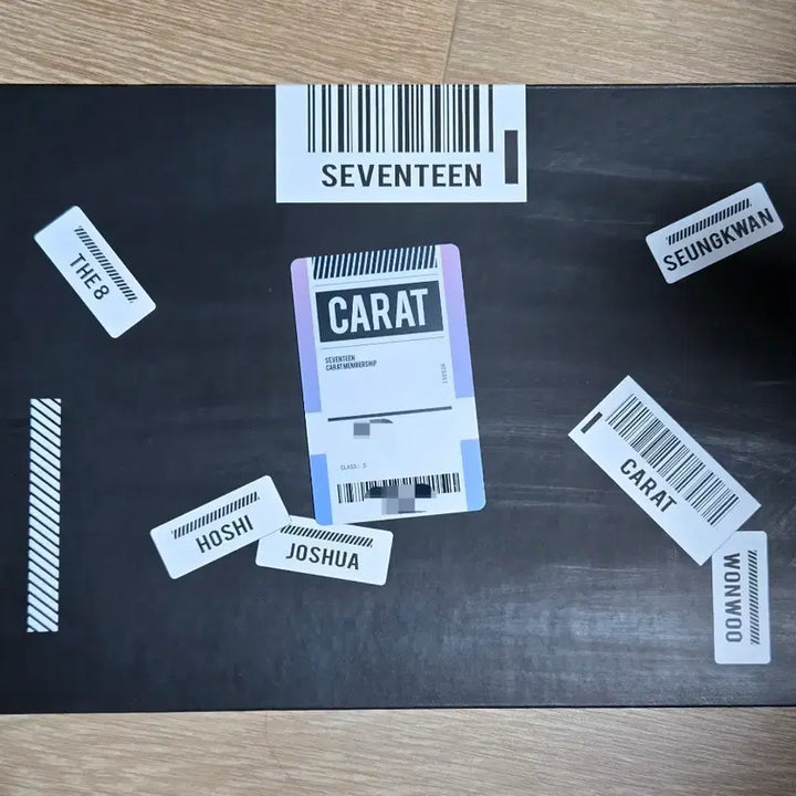 [BUNJANG] SEVENTEEN 2020 CARAT Membership Kit "Air Carat" Bundle Set Photocard / 세븐틴 캐럿 멤버십 키트 항공틴 + 포카