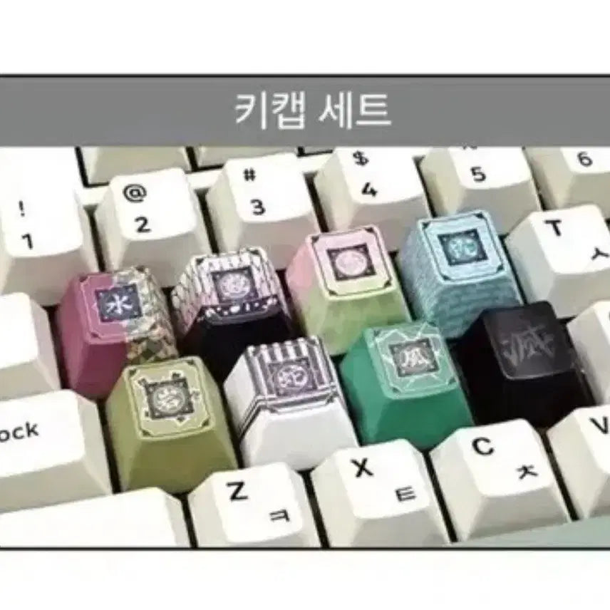 [BUNJANG] Demon Slayer: Kimetsu no Yaiba Mugen Castle Pop-up Keycap Set / 귀멸의 칼날 ak 팝업 무한성 팝업 키캡 세트