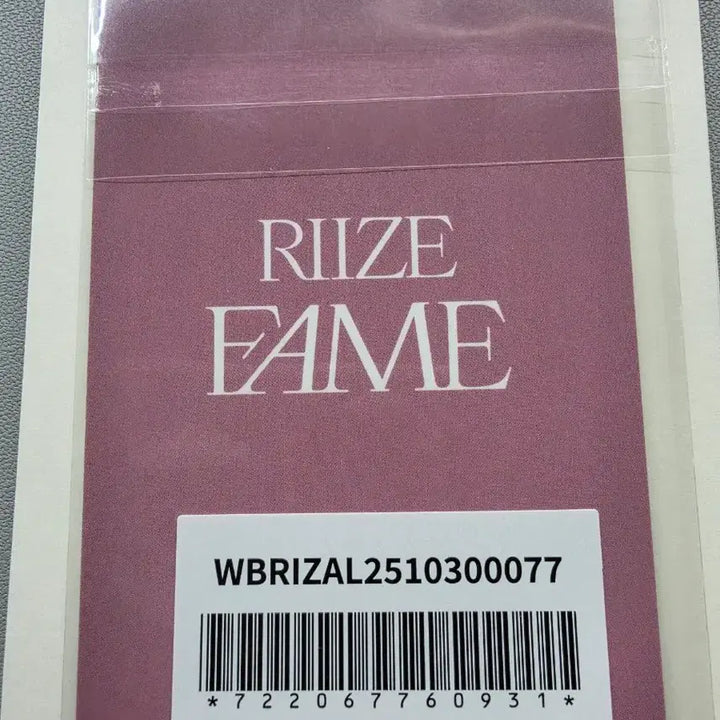 [BUNJANG] RIIZE Shotaro Fame Weverse Japan POB Photocard / 라이즈 쇼타로 fame 위버스 재팬 특전