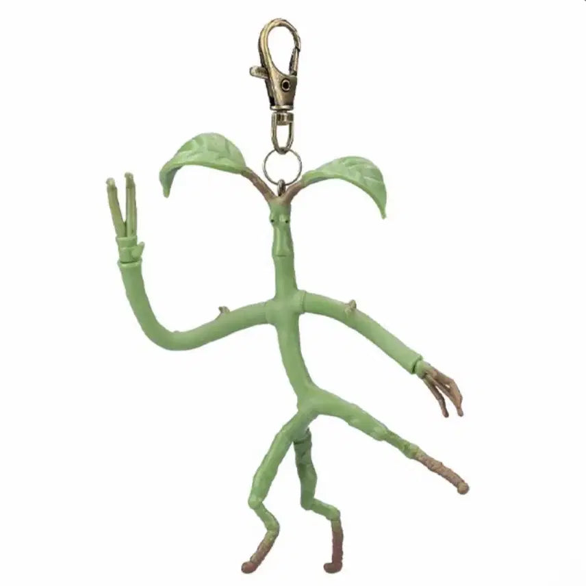 [BUNJANG] Fantastic Beasts Bowtruckle Picket Keychain (Opened) / 신비한동물사전 보우트러클 피켓 키링 단순개봉