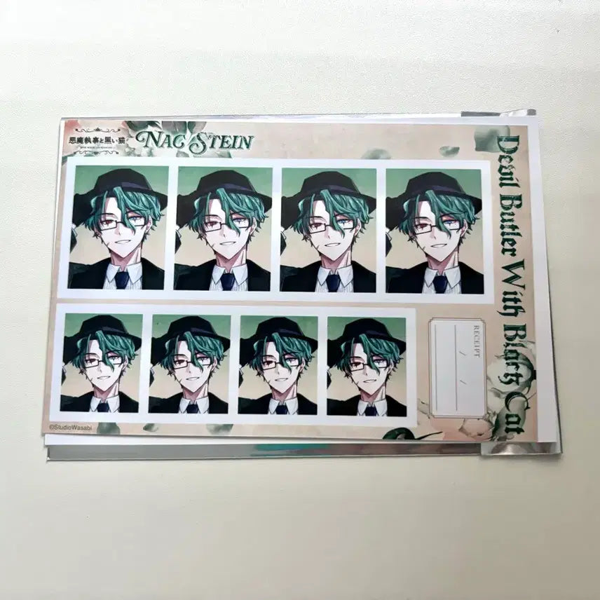[BUNJANG] Akuneko Nak Stein 4th Anniversary Photo Cards &amp; Postcards Set / 아쿠네코 나크 슈타인 4주년 증명사진 증사 엽서 굿즈