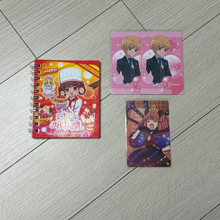 [BUNJANG] Dream-Confectionery Dream Pa! Notebook Photocards (Set) / 꿈빛파티시엘 꿈파 노트 수첩 포토카드 카드 원가온 감딸기 공주