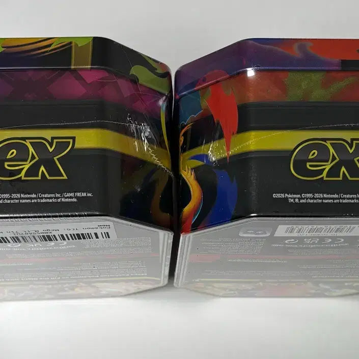 [BUNJANG] Pokemon Card Mega Gengar EX &amp; Mega Charizard EX Tin Case Set / 포켓몬 카드 메가 팬텀 EX / 메가 리자몽 EX 틴 케이스