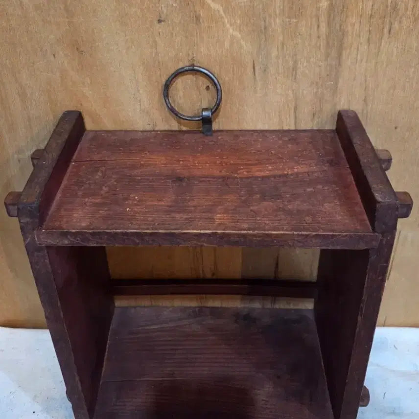 [BUNJANG] Vintage Wooden Meju Mold / 땟물좋은 옛날 나무 메주틀