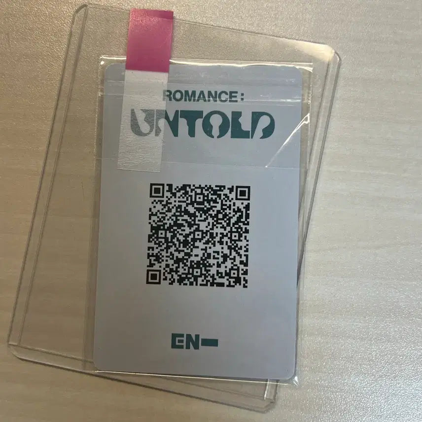 [BUNJANG] ENHYPEN Jungwon Untold IsWith Photocard Ball Cap / 급처) 엔하이픈 볼캡 정원 언톨드 이즈위 포카, 비공굿