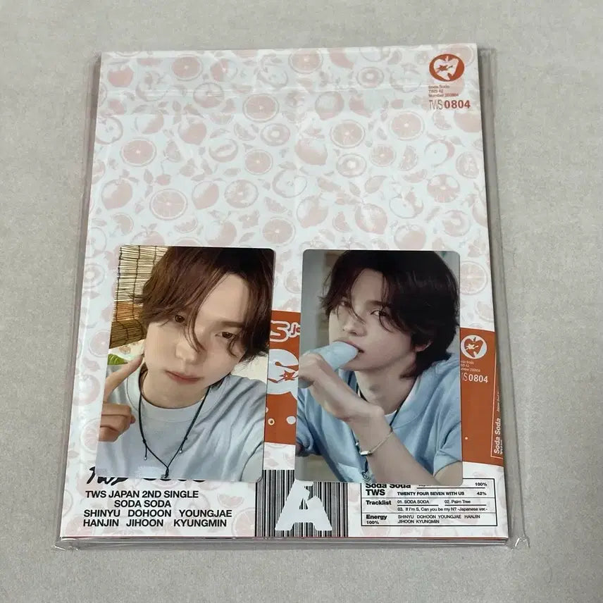 [BUNJANG] TWS Shinyu Soda Soda First Press Limited Edition Version A Album Set / 투어스 신유 세트 소다소다 초회한정반 A버전 앨범 tws sodasoda