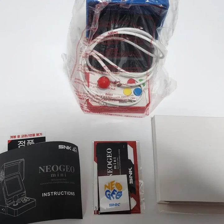 [BUNJANG] SNK Neo Geo Mini Game Console / snk 네오지오미니 게임기 (8-8)