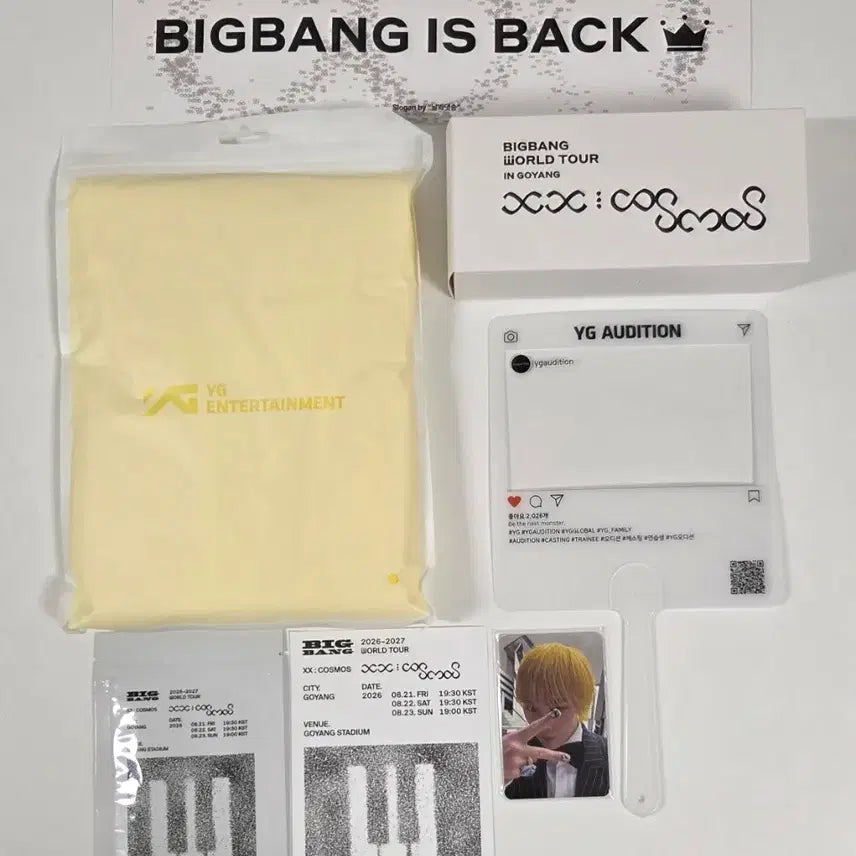 [BUNJANG] BIGBANG World Tour Goyang VIP Membership Kit Sealed / 빅뱅 월드투어 고양 VIP 멤버십 키트 미개봉